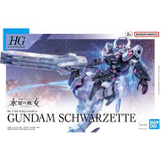 Bandai 5065024 HG 1/144 Gundam Schwarzette Gundam The Witch from Mercury