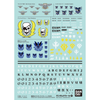 Bandai 5065085 137 Mobile Suit Gundam Side Stories Multiuse 2 Gundam Decals