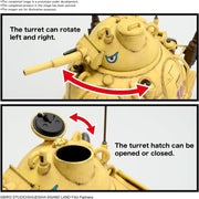 Bandai 5066272 1/35 Sand Land Tank 104