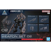 Bandai 5067437 30MM Option Parts Set Armored Core VI Fires of Rubicon Weapon Set 02