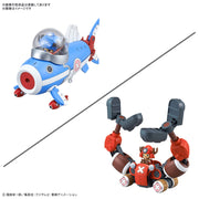 Bandai 50674441 Chopper Robo 3&5 (Chopper Submarine & Chopper Crane