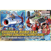 Bandai 50674441 Chopper Robo 3&5 (Chopper Submarine & Chopper Crane