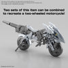 Bandai 5068352 1/144 Extended Armament Vehicle (Metal Cannon Bike Ver.) 30MM