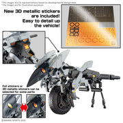 Bandai 5068352 1/144 Extended Armament Vehicle (Metal Cannon Bike Ver.) 30MM