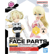 Bandai 5068356 Option Face Parts Expression Set 7 (Color A) 30MS