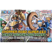 Bandai 5069905 Chopper Robo Super 2&3 (Heavy Armor&Horn Dozer) One Piece