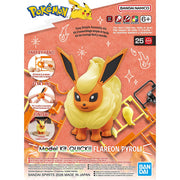 Bandai 5072082 Quick 25 Flareon Pokemon Model Kit