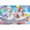 Bandai 5072524 Option Hair Style & Face Parts Set (Juri Saijo/Natsuha Arisugawa) 30MS