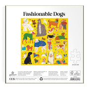 Galison Fashionable Dogs 500pc Jigsaw Puzzle