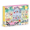 Galison Michael Storrings Roaring 20s Beach House 1000pc Jigsaw Puzzle