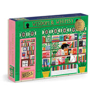 Galison Wisdom and Whimsy Bookshop Foil 1000pc Jigsaw Puzzle