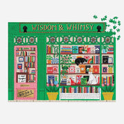 Galison Wisdom and Whimsy Bookshop Foil 1000pc Jigsaw Puzzle