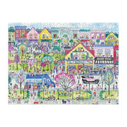Galison Michael Storrings Book Town 1000pc Jigsaw Puzzle