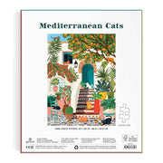 Galison Mediterranean Cats 1000pc Jigsaw Puzzle