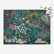 Galison Fireworks Jubilee Foil 1000pc Jigsaw Puzzle