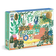 Galison Houseplant Haven Foil 1000pc Jigsaw Puzzle