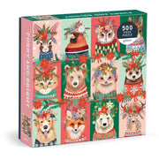 Galison Furry And Bright 500pc Jigsaw Puzzle