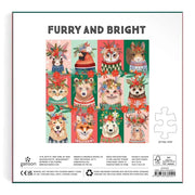 Galison Furry And Bright 500pc Jigsaw Puzzle
