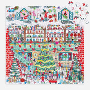 Galison Michael Storrings Toy Workshop Foil 500pc Jigsaw Puzzle