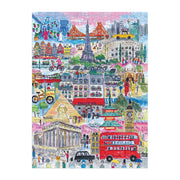 Galison Michael Storrings Cities Around The World 1000pc Jigsaw Puzzle