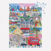 Galison Michael Storrings Cities Around The World 1000pc Jigsaw Puzzle