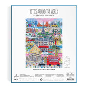 Galison Michael Storrings Cities Around The World 1000pc Jigsaw Puzzle