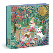 Galison Spring Tea Party Foil 500pc Jigsaw Puzzle