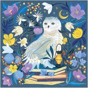 Galison Celestial Owl Foil Square 500pc Jigsaw Puzzle