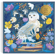 Galison Celestial Owl Foil Square 500pc Jigsaw Puzzle