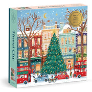 Galison Tinsel City Foil Square 500pc Jigsaw Puzzle