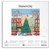 Galison Tinsel City Foil Square 500pc Jigsaw Puzzle