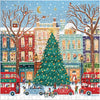 Galison Tinsel City Foil Square 500pc Jigsaw Puzzle
