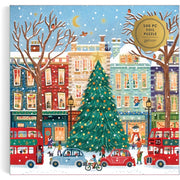 Galison Tinsel City Foil Square 500pc Jigsaw Puzzle