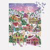Galison Joy Laforme Snowcap Village 1000pc Jigsaw Puzzle