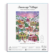 Galison Joy Laforme Snowcap Village 1000pc Jigsaw Puzzle