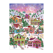 Galison Joy Laforme Snowcap Village 1000pc Jigsaw Puzzle