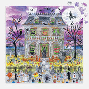 Galison Michael Storrings Haunted House Glow 500pc Jigsaw Puzzle
