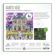 Galison Michael Storrings Haunted House Glow 500pc Jigsaw Puzzle