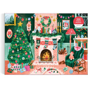 Galison Cozy By The Fireplace 1000pc Jigsaw Puzzle