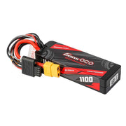 Gens Ace G-Tech 3S 1100mAh 11.1V Hardcase/Hardwired Lipo Battery (XT60)
