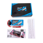 Gens Ace G-Tech 3S 1300mAh 45C 11.1V Soft Pack Lipo Battery (Deans)