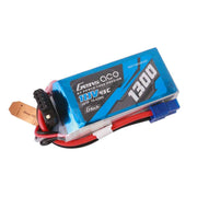 Gens Ace G-Tech 3S 1300mAh 45C 11.1V Soft Pack Lipo Battery (EC3)