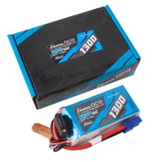 Gens Ace G-Tech 3S 1300mAh 45C 11.1V Soft Pack Lipo Battery (EC3)