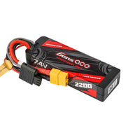 Gens Ace G-Tech 2S 2200mAh 7.4V Hardcase/Hardwired Lipo Battery (XT60)