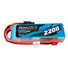 Gens Ace G-Tech 3S 2200mAh 25C 11.1V Soft Pack Lipo Battery (Deans)