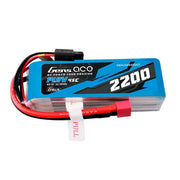Gens Ace G-Tech 4S 2200mAh 45C 14.8V Soft Pack Lipo Battery (Deans)
