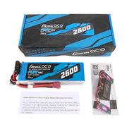 Gens Ace G-Tech 4S 2600mAh 45C 14.8V Soft Pack Lipo Battery (Deans)