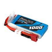 Gens Ace 2S 1000mAh 7.4V 45C Soft Case LiPo Battery Deans