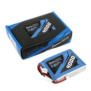 Gens Ace 2S 4000mAh 7.4V TX Soft Case LiPo Battery (JST)