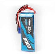 Gens Ace 2S 5000mAh 7.4V RX Soft Pack Lipo Battery (JR-3P EC3)